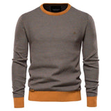 Konstanty - Strukturalny sweter z cienkiej dzianiny