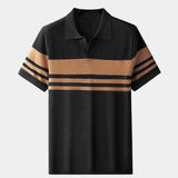 Olgierd - Koszulka polo z kolorowymi wstawkami
