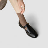 Zhelynne - Orthopedyczne buty Mary Jane z kwadratowym noskiem