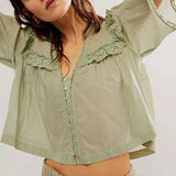 Maria - Bluzka Marais Ruffle