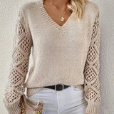 Marta - Sweter V-Neck Couture