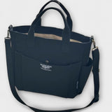 Malwina - Torba Tote z Minimalistycznego Kanvasu