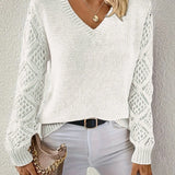 Marta - Sweter V-Neck Couture