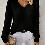 Marta - Sweter V-Neck Couture