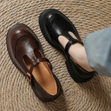 Joanna - Buty vintage z paskiem T
