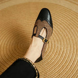 Kinga - Buty vintage z klamrą