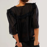 Maria - Bluzka Marais Ruffle
