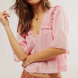 Maria - Bluzka Marais Ruffle