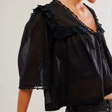 Maria - Bluzka Marais Ruffle