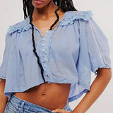 Maria - Bluzka Marais Ruffle