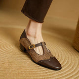 Kinga - Buty vintage z klamrą