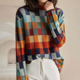 Łucja - Komfortowy Sweter Retro