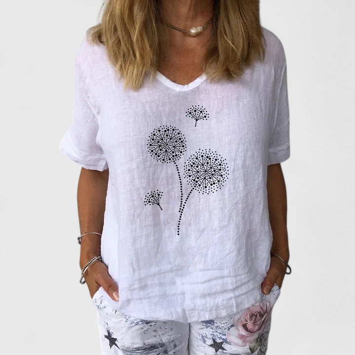 Estera - Elegancka bluzka letnia