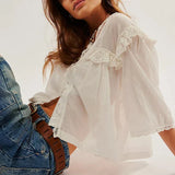 Maria - Bluzka Marais Ruffle