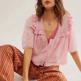 Maria - Bluzka Marais Ruffle