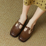 Ludwika - Buty z paskiem T w stylu vintage
