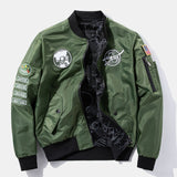 Siebe | Omkeerbaar bomber jack met nasa-patch