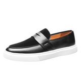 Sebastian - Skórzane penny loafersy