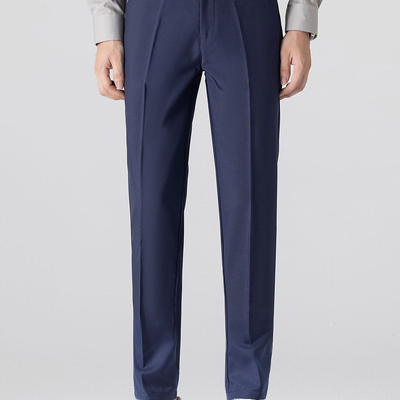 Sjoerd | Slim fit taps toelopende pantalon