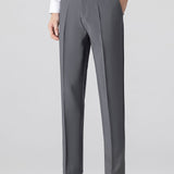 Radosław - Zwężane spodnie materiałowe slim fit