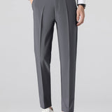 Radosław - Zwężane spodnie materiałowe slim fit