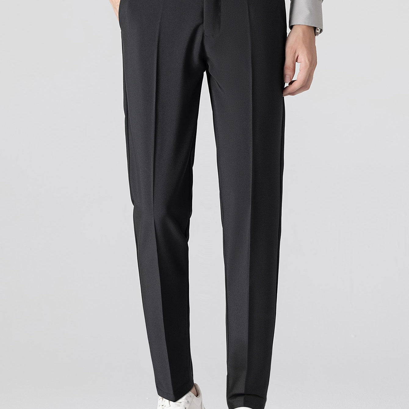 Sjoerd | Slim fit taps toelopende pantalon