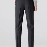 Radosław - Zwężane spodnie materiałowe slim fit
