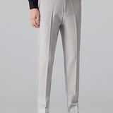 Radosław - Zwężane spodnie materiałowe slim fit