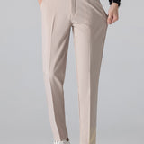 Radosław - Zwężane spodnie materiałowe slim fit