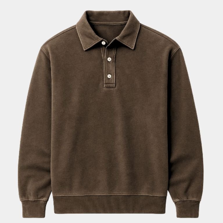 Sytse | Polo met lange mouwen