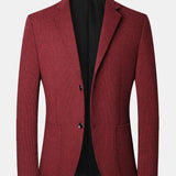 Ties | Blazer met fijne ruit in wollook