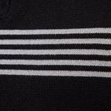 Timon | Witte polo met streepdetail