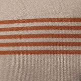 Timon | Witte polo met streepdetail
