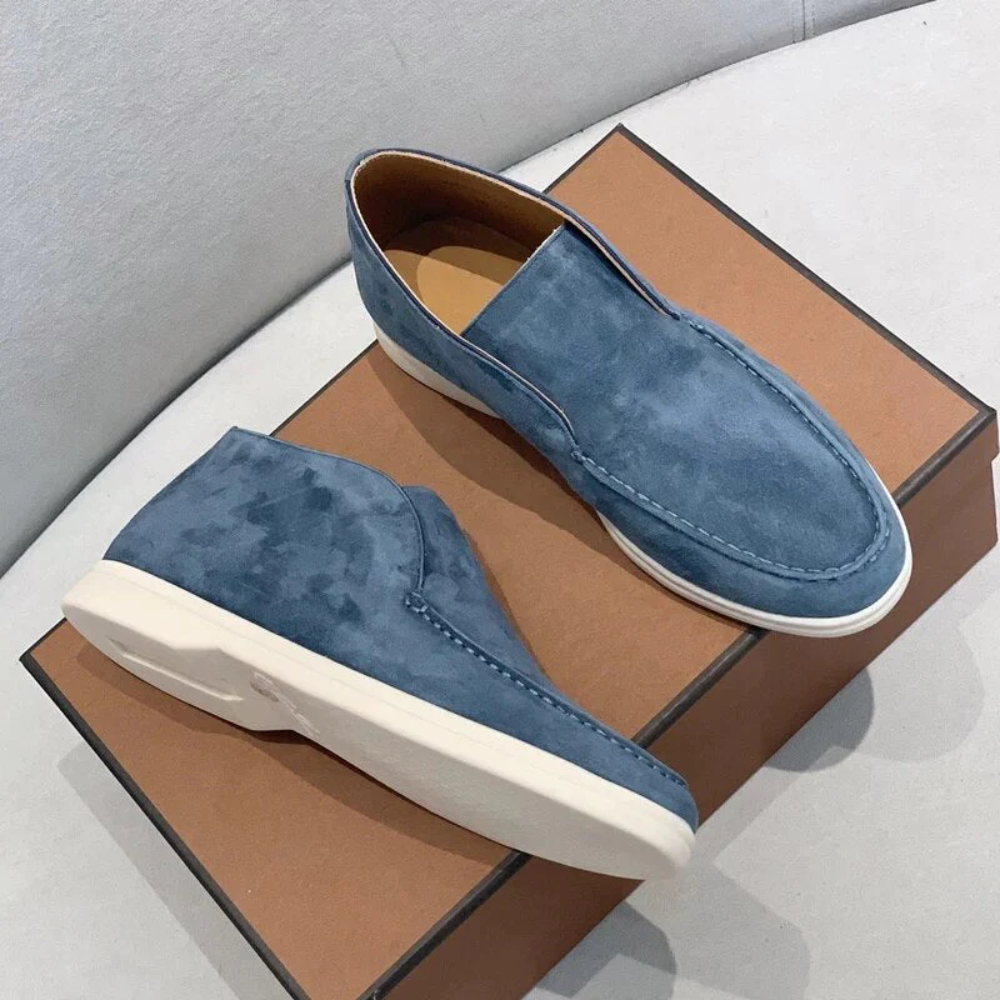 Tjalle | Casual suède loafers