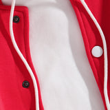 Tjeerd | Baseball jack met contrasterende boorden