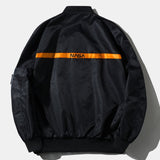 Udo | Oversized bomber jack met nasa-print