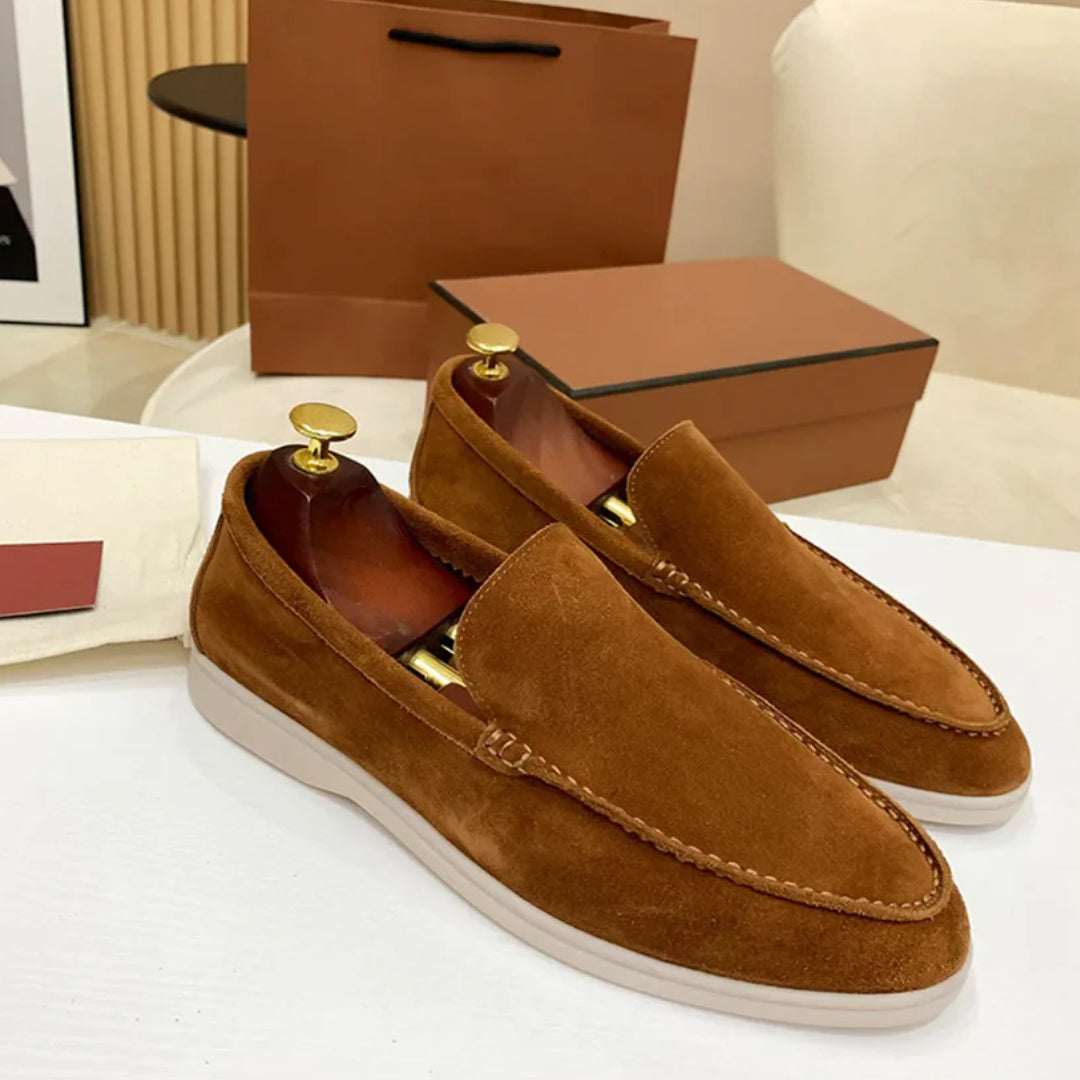 Ulco | Klassieke suède penny loafers