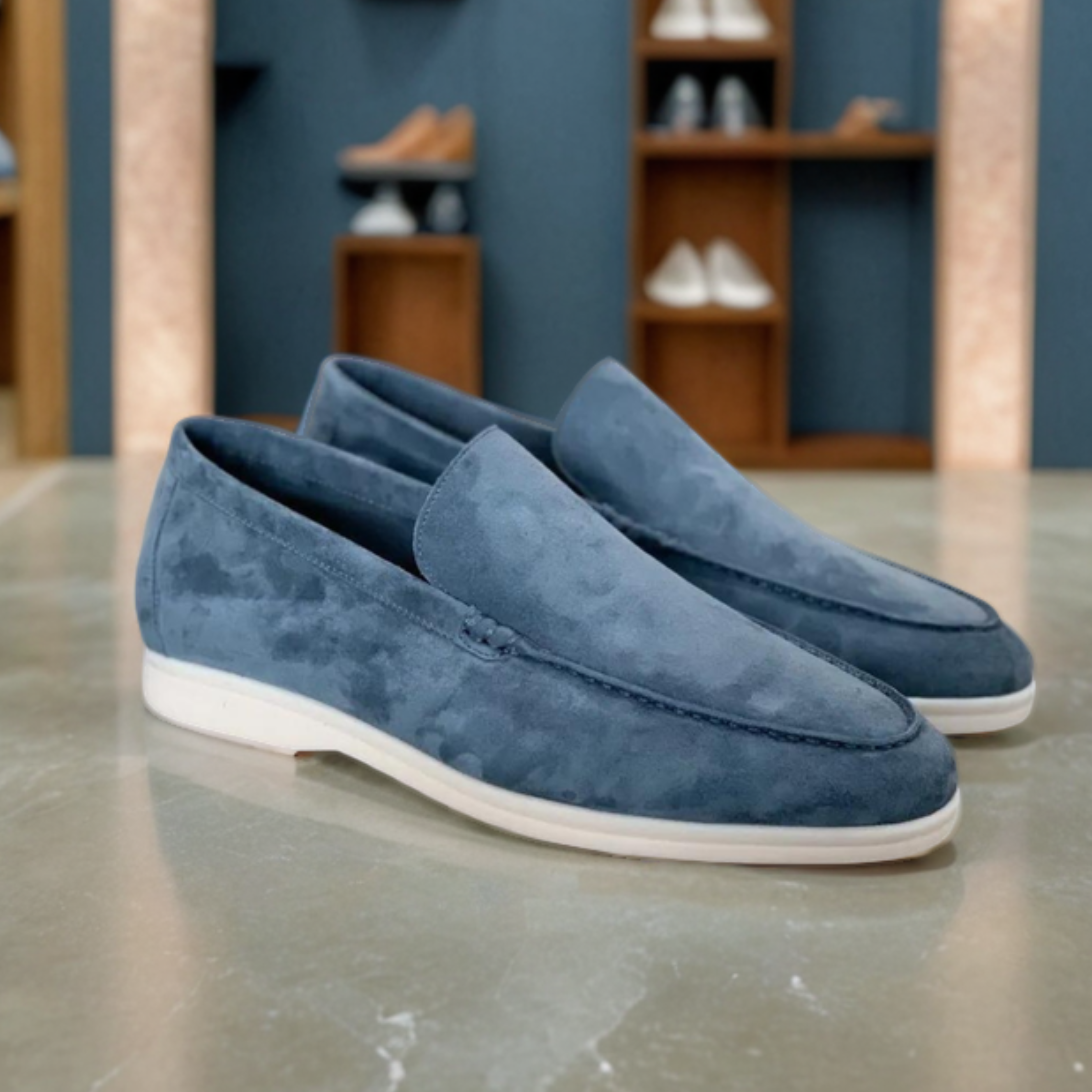 Victor | Hoogwaardige suède loafers