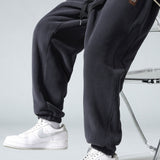 Ward | Polar fleece joggingbroek teddy voering