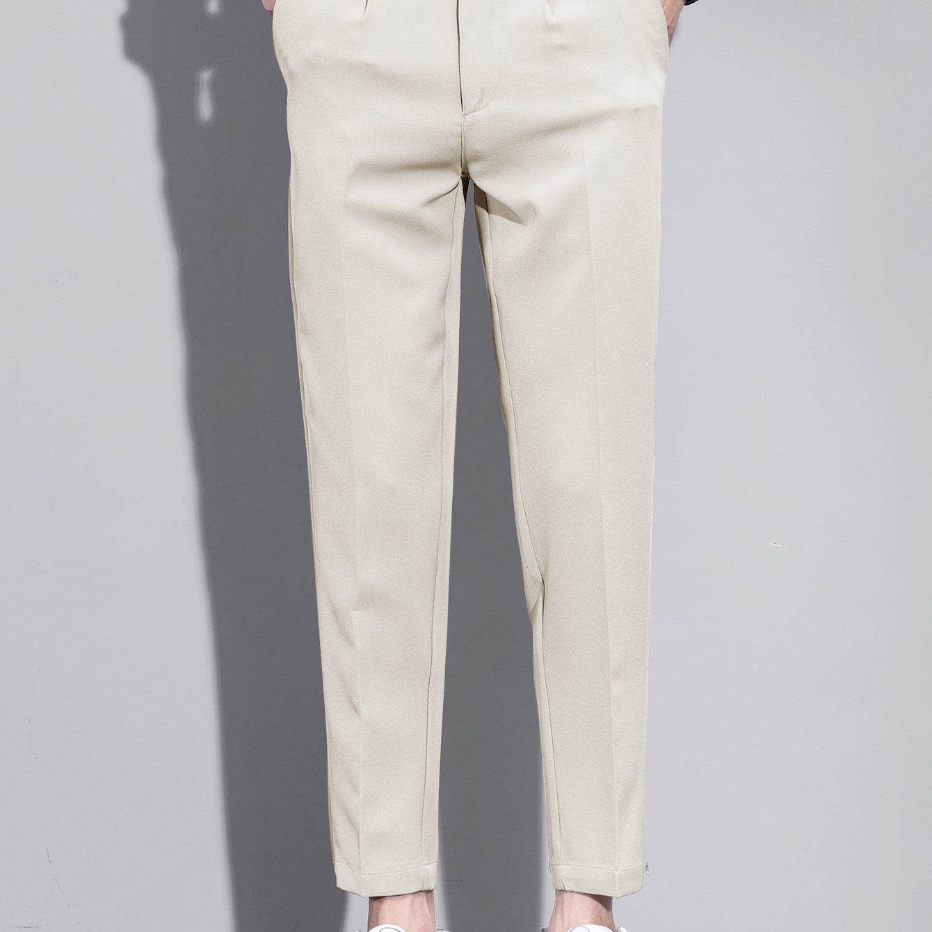 Wessel | Slim fit cropped pantalon
