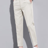 Wessel | Slim fit cropped pantalon