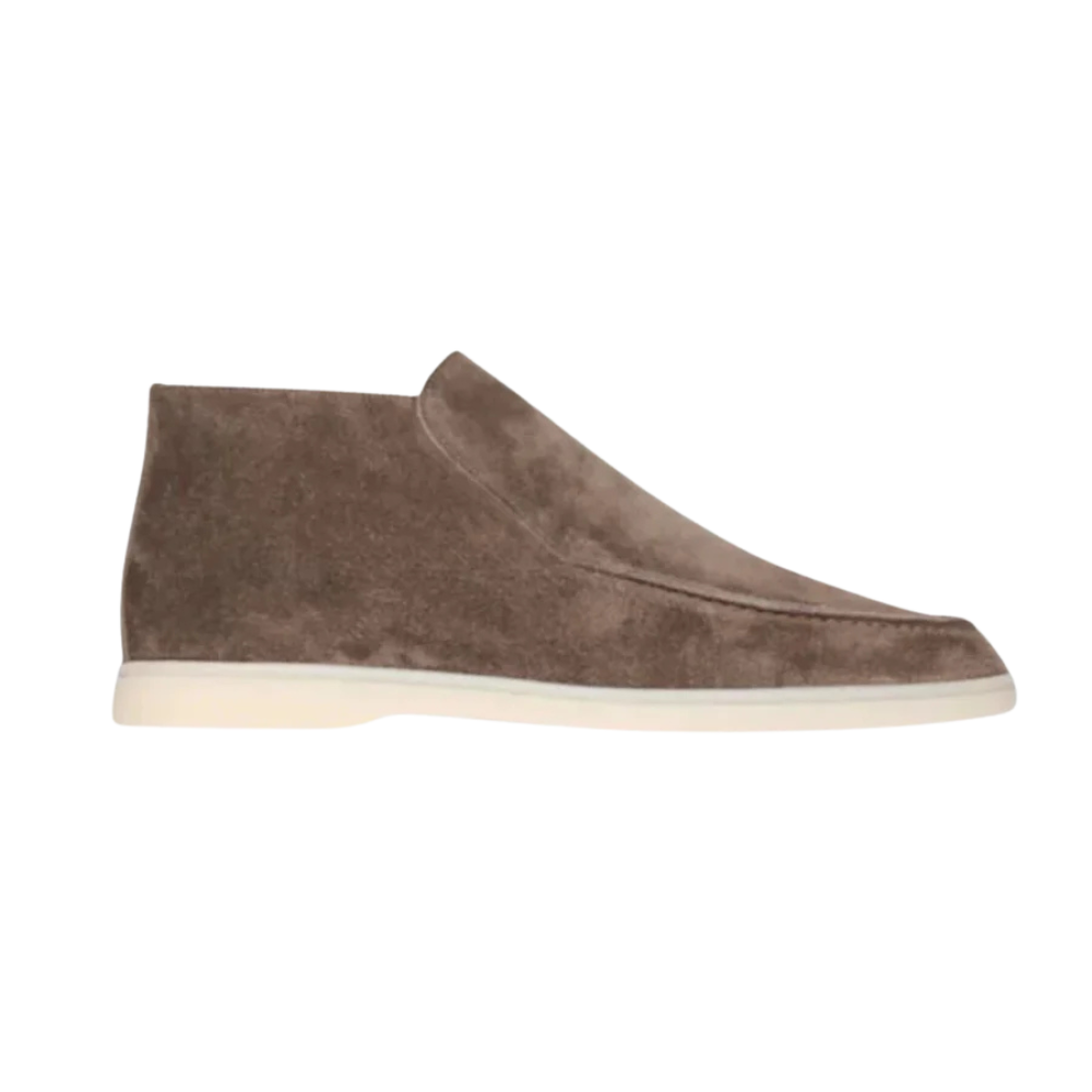 Wietse | Suède loafers met verhoogde zool