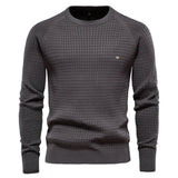 Albert - Elegancki sweter w kratę