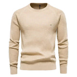 Albert - Elegancki sweter w kratę