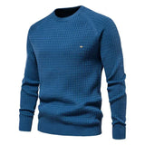 Albert - Elegancki sweter w kratę