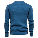 Albert - Elegancki sweter w kratę
