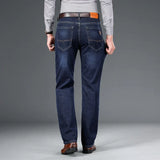 Wim | Klassieke jeans met rechte pijpen en stretch