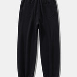 Xavier | Katoenen joggingbroek met trekkoord