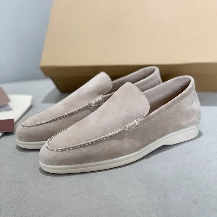 Xavier | Klassieke suède loafers