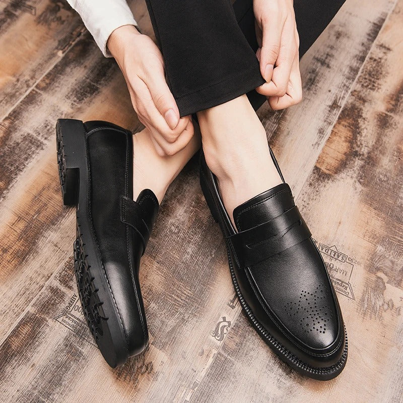 Aldo | Penny loafers in Britse stijl